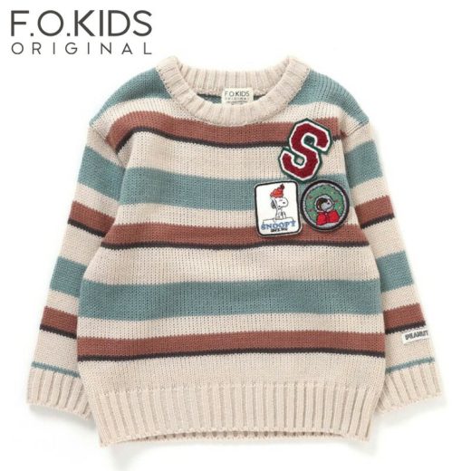 F.O.KIDS(エフ・オー・キッズ) PEANUTS3色3柄ニット スヌーピー コラボ 130 RA R513012