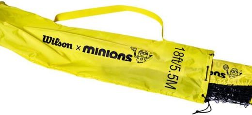 ウイルソン テニス ウィルソン Wilson テニス グッズ MINIONS TENNIS NET イエロー×ブラック 19FW ネツト(wr84143010)