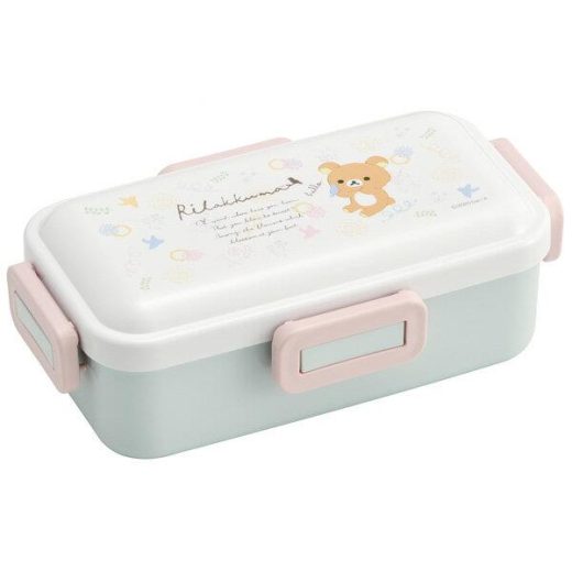 リラックマ 弁当箱 530ml ランチボックス ドーム型 ふわっと 花柄 キャラクター スケーター