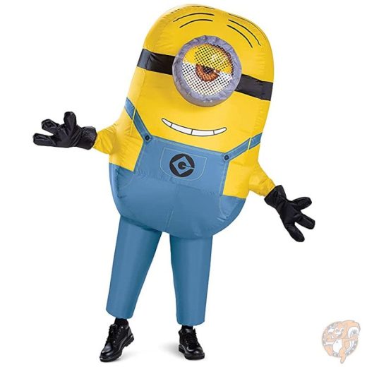 ミニオン コスチューム Minions Disguise 大人用 エアコス 空気で膨らむ ミニオンズ ハロウィン 仮装 着ぐるみ 送料無料