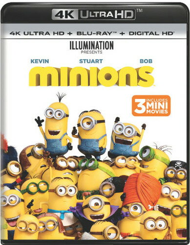 Minions 4K UHD ブルーレイ 【輸入盤】