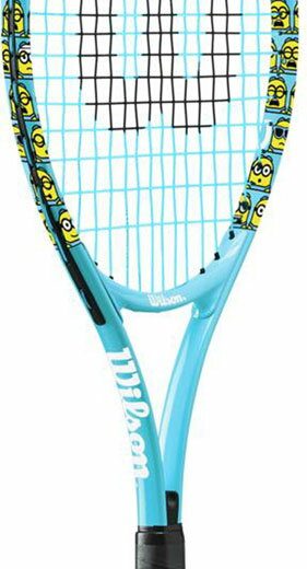 【まとめ買いMAX5％オフクーポン＆ポイントUP 27日10時まで】 Wilson ウイルソン テニス ミニオンズ 2．0 ジュニア 25 MINIONS 2．0 JR 25インチ フレームのみ 硬式ラケット キッズ 部活 クラブ 練習 トレーニング 試合 WR097310H