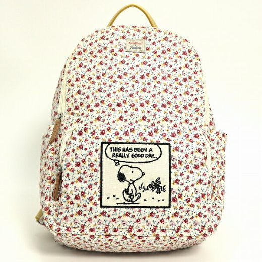 キャスキッドソン リュックサック レディース Cath Kidston POCKET BACKPACK SNOOPY TINY ROSE