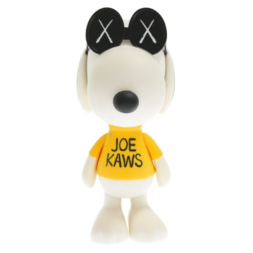 MEDICOM TOY(メディコムトイ) ×KAWS Original Fake SNOOPY JOE カウズ オリジナルフェイク スヌーピー ジョー フィギュア 人形 イエロー/ホワイト【中古】【程度A】【カラーイエロー】【取扱店舗渋谷】