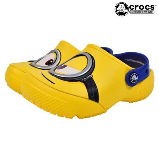 crocs クロックス crocs fun lab minions クロックス ファン ラブ ミニオンズ 204113-730 キッズ ジュニア サンダル II1 F5