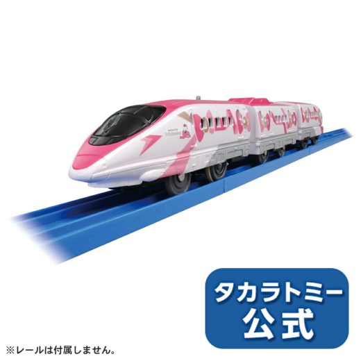 プラレールS-18ハローキティ新幹線 | タカラトミー プラレール 電車 新幹線 列車 乗り物 おもちゃ こども 子供 ギフト プレゼント