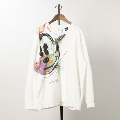 デシグアル Desigual ミッキーマウス アーティスウェットシャツ （ホワイト）