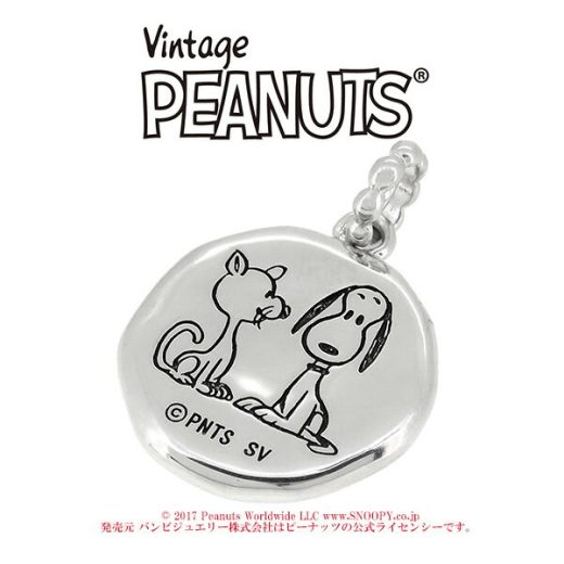 スヌーピー ペンダントヘッド Snoopy グッズ イラスト ファーロン シルバー 公式 アクセサリー ネックレストップ プレゼント