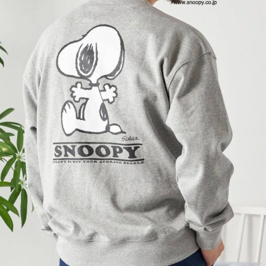 SHIPS any: SNOOPY コラボ ワンポイント バックプリント スウェット 23AW◇ SHIPS any シップス トップス スウェット・トレーナー グレー ホワイト ブラック ネイビー【送料無料】[Rakuten Fashion]