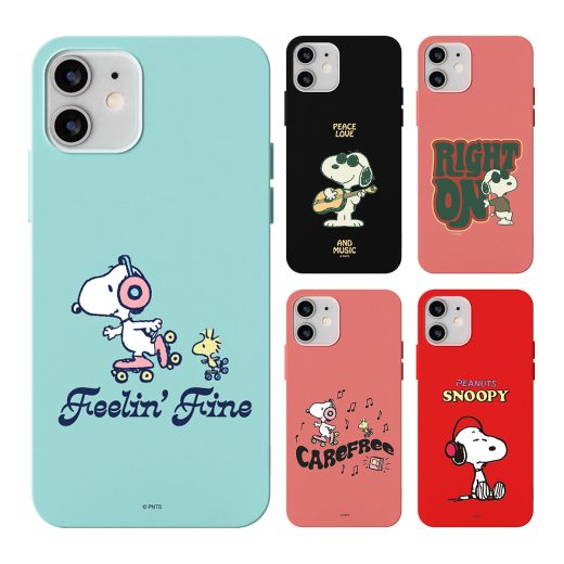 [Snoopy Music Soft Jelly スヌーピー ミュージック ソフト ジェリーケース] Galaxy A54 5G S23 Ultra A53 S22 S21 + Note20 S20 Note10+ S10 Note9 S9 ギャラクシー エス Plus プラス ウルトラ ノート スマホ ケース カバー【】