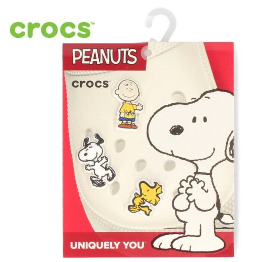 【1万円以上で10％オフCP】crocs クロックス ジビッツ スヌーピー PEANUTS カスタマイズ アクセサリー JIBBITZ 7404 チャーリーブラウン ウッドストック キッズ 大人