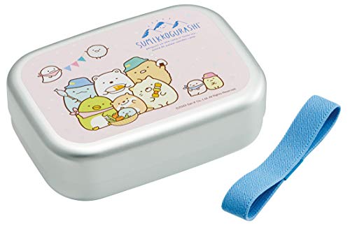 スケーター 子供用 アルミ製お弁当箱 すみっコぐらし キャンプ 日本製 370ml ALB5NV-A