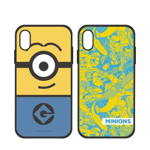 iPhone XS Max 対応 iPhoneXSMax 6.5インチモデル ケース カバー 怪盗グルーシリーズ ミニオンズ IIIIfitケース ハイブリッドケース MINIONS ミニオン イーフィット グルマンディーズ MINI-119