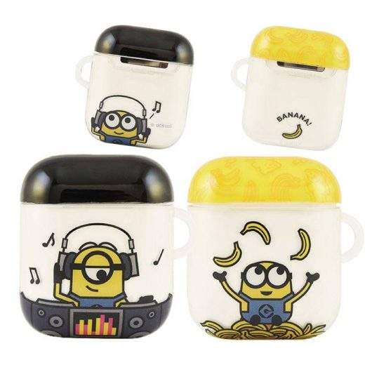 AirPods エアポッズ エアーポッズ ケース カバー 怪盗グルーシリーズ ミニオンズ AirPods コンパクト 持ち歩き MINION ミニオン ソフトケース グルマンディーズ MINI-183