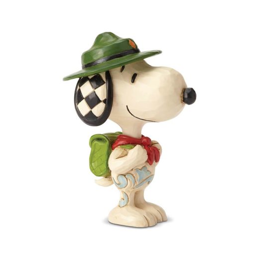 スヌーピー ボーイスカウト ミニ 8.9cm | スヌーピー フィギュア 大人向け 人形 置物 ジムショア グッズ Snoopy Boy Scout Mini ジム・ショア ピーナッツ JIM SHORE PEANUTS 正規輸入品