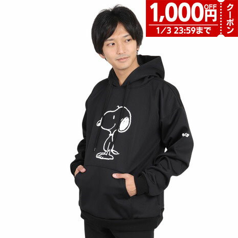 【1000円OFFクーポン対象 1/3迄】ベスプ（VESP）（メンズ）防水 パーカー スノボ スヌーピー Peanuts Collaboration Parka SNMS2023BK