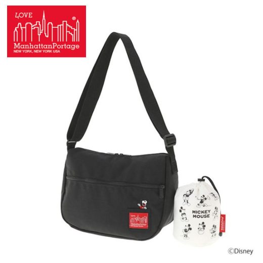 マンハッタンポーテージ Manhattan Portage ムーンバッグ / ミッキーマウス Moon Bag / Mickey Mouse 6044-MIC-23 ブラック BLK 【GHFF】