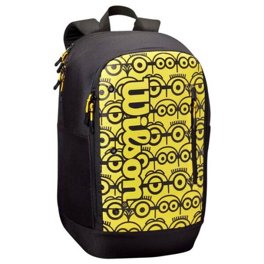 【送料無料】 ウィルソン レディース バックパック・リュックサック バッグ Minions Tour Backpack Black/Yellow