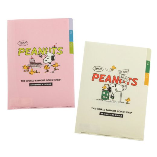 スヌーピー PEANUTSクリアファイルA53P AT10