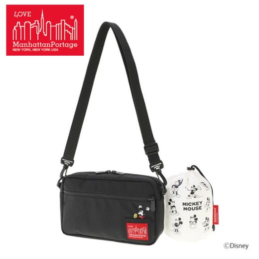 マンハッタンポーテージ Manhattan Portage ジョガーバッグ / ミッキーマウス Jogger Bag / Mickey Mouse 1404-L-MIC-23 ブラック BLK 【GHFF】