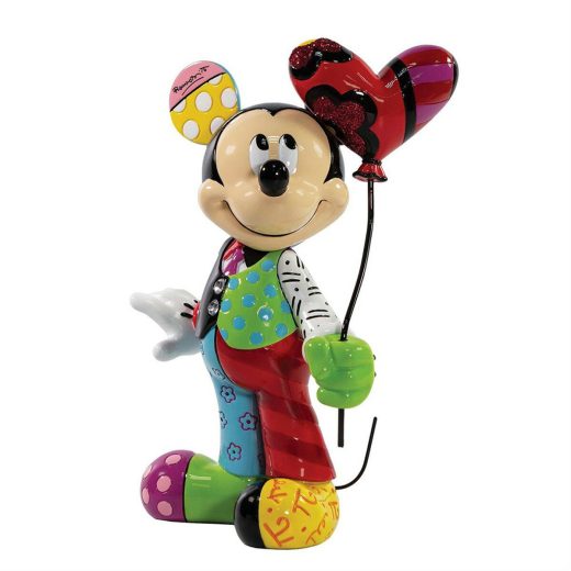 ロメロ ブリット Romero Britto ディズニーブリット Disney by Britto ミッキー ラブ バルーン 限定 置物 フィギュア 人形 6014861 ミッキーマウス インテリア