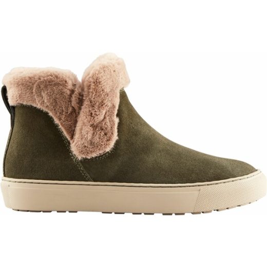 クーガー レディース ブーツ シューズ Cougar Women's Duffy Suede Winter Sneakers Olive