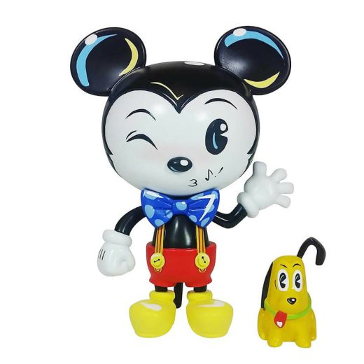 エネスコ enesco ザ ワールド オブ ミス ミンディ The World of Miss Mindy ミッキー＆プルート フィギュア 置物 人形 6001680 ミッキーマウス インテリア