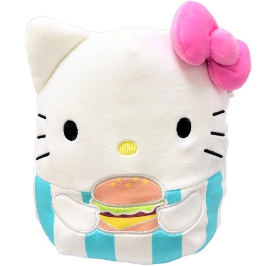 Squishmallow 8インチ ハローキティ ハンバーガー付き SQK2230