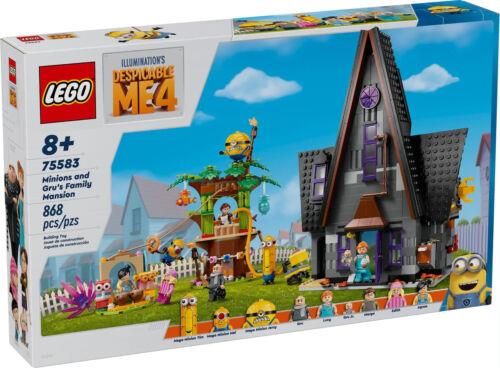 レゴ LEGO(R) Despicable Me 4 Minions and Gru’s Family Mansion 75583