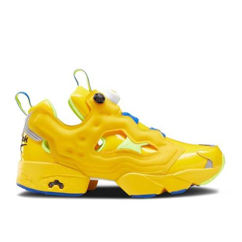 【 REEBOK ILLUMINATION X INSTAPUMP FURY 'MINIONS' / PRIMAL YELLOW SOLAR YELLOW 】 リーボック 黄色 イエロー インスタポンプフューリー スニーカー メンズ