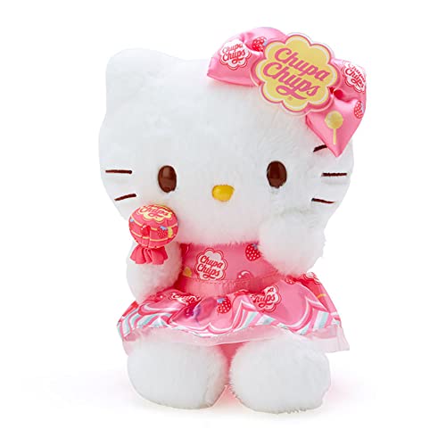 ★勝ったら倍+0のつく日★30日限定★ サンリオ(SANRIO) ハローキティ ぬいぐるみ(チュッパチャプスコラボデザイン) 837318