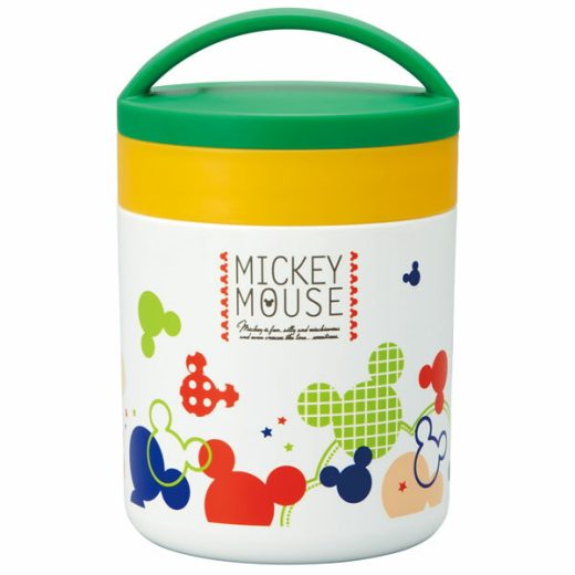 【在庫処分】スープジャー / 超軽量 保温 保冷デリカポット 300ml Mickey カラフルポップ ミッキーマウス