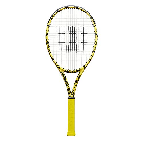 テニス ラケット 輸入 アメリカ ウィルソン Wilson Minions Ultra 100 Tennis Racket, for Recreational Players, Aluminium, Yellow/Black, WR064811U2テニス ラケット 輸入 アメリカ ウィルソン