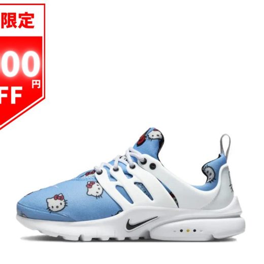 【期間限定】1000円クーポン発行中!!Nike ハローキティ × ナイキ PS プレスト QS ユニバーシティブルー/ブラック/ホワイト ナイキ DH7780-402 メンズ スニーカー ランニングシューズ 21SN-DH7780-402