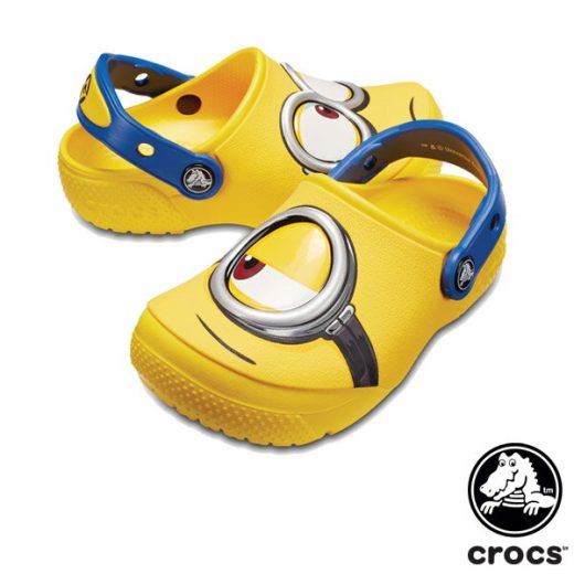 クロックス サンダル CROCS クロックス サンダル ファン ラブ ミニオンズ クロッグ キッズ crocs fun lab Minions clog kids ベビー & キッズ 子供用 [AA]