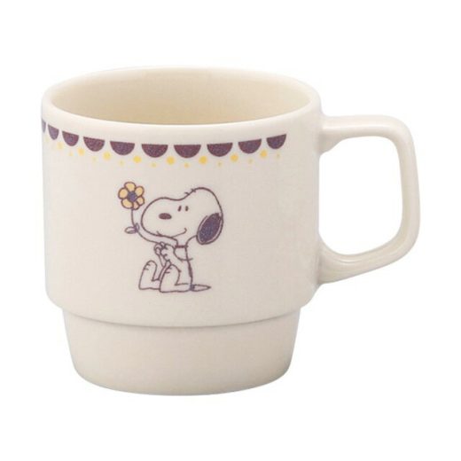 SNOOPY（スヌーピー）マグ（イエロー）【PEANUTS Vintage】SN1501-11 SNOOPY / PEANUTS 山加商店