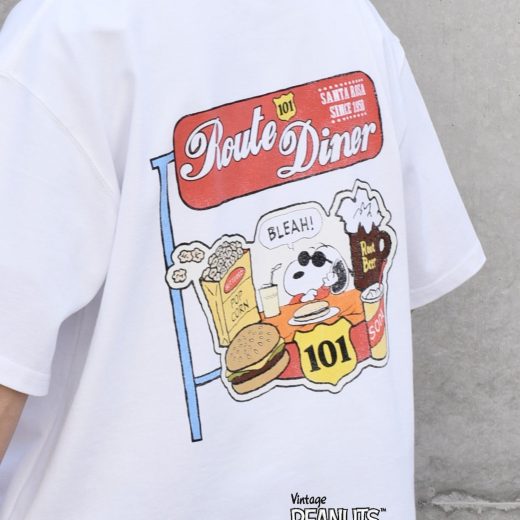 SHIPS any SHIPS any: SNOOPY コラボ カルチャー グラフィック バック プリント Tシャツ◆ シップス トップス カットソー・Tシャツ ホワイト【送料無料】