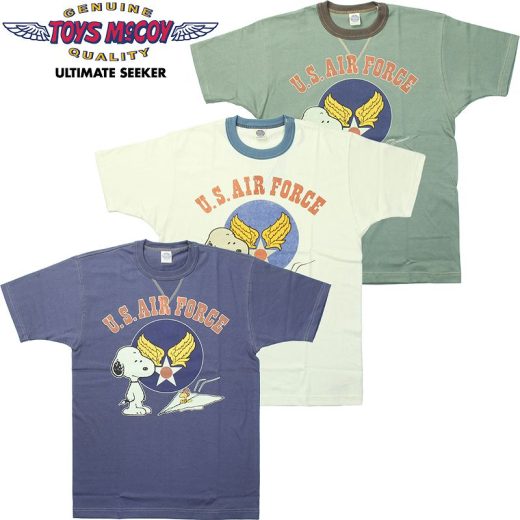 トイズ マッコイ スヌーピー Tシャツ U.S.AIR FORCE 