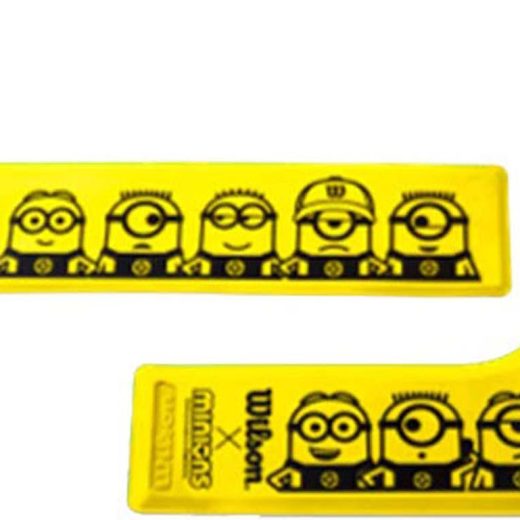 【5月30日限定 P最大10倍】 Wilson ウイルソン テニス ウィルソン Wilson テニス グッズ MINIONS COURT LINES イエロー×ブラック WR84183010