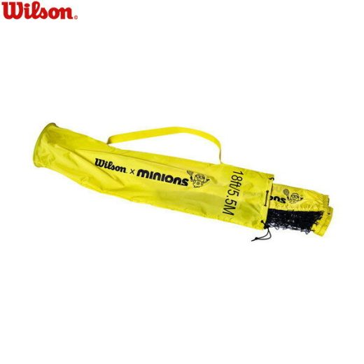 ■送料無料■【WILSON】ウイルソン WR84143010 MINIONS TENNIS NET[イエロー×ブラック]テニス/ネット/テニス用ネット/テニス用品/備品/設備/学校/部活/クラブ/チーム/ミニオン/かわいい【RCP】