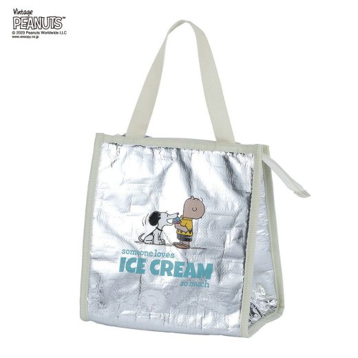 【SALE】2023春夏!【PEANUTS】 COOLER TOTE BAG S、L（各2柄）ピーナッツ クーラートートバッグ ランチバッグ お弁当 スヌーピー コンシェルジュ楽天市場店 ヘミングス　ギフト