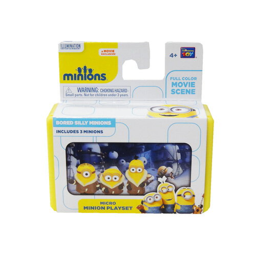 ミニオン　ミニプレイセット　スノー　A　メール便不可　11294a Minions　フィギュア　人形　おもちゃ　キッズ　映画　インポート