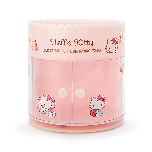 サンリオ 回転式コスメラック ハローキティ キティちゃん hello kitty キャラクター 13×13×13cm 505170 SANRIO