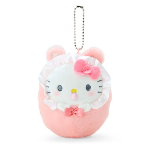 サンリオ マスコットホルダー ハローキティ キティちゃん hello kitty 10×7.3×4cm おくるみベビーマスコット キャラクター 978655 SANRIO