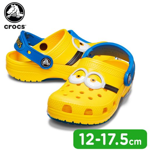 【20%OFF】クロックス(crocs) サンダル ファン ラブ クラシック アイアム ミニオンズ クロッグ トドラー(fun lab classic I AM Minions clog t)