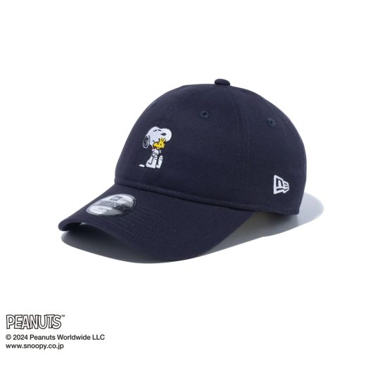 NEW ERA ニューエラ Youth 9TWENTY PEANUTS ピーナッツ スヌーピー ウッドストック ネイビー キッズ キャップ 帽子 14124292