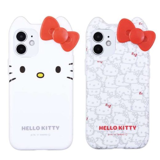 iPhone12mini 対応 iPhone 12 mini ケース カバー サンリオキャラクターズ ハローキティ ダイカット ソフトケース HELLO KITTY グルマンディーズ SANG-107