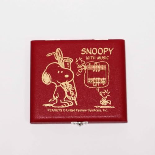 SNOOPY With MUSIC S/N スヌーピー リードケース バリトンサックス (5枚入) レッド SBS-05