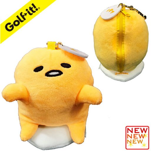 【数量限定】【処分価格】 ライト C-103 gudetama × IOMIC ぐでたまボールポーチ イオミック サンリオ G-P 【ゴルフ コンペ 景品 賞品】