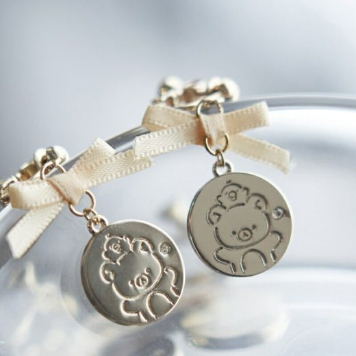 【SALE／50%OFF】【Rilakkuma(リラックマ) 】meets ROPE' PICNIC/サテンリボンイヤリング ROPE' PICNIC PASSAGE ロペピクニック アクセサリー・腕時計 イヤリング・イヤーカフ ホワイト パープル イエロー【RBA_E】[Rakuten Fashion]